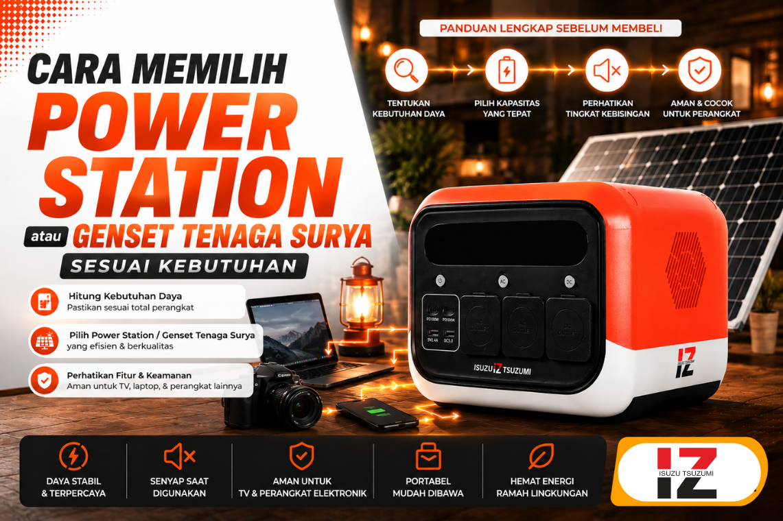cara memilih power station