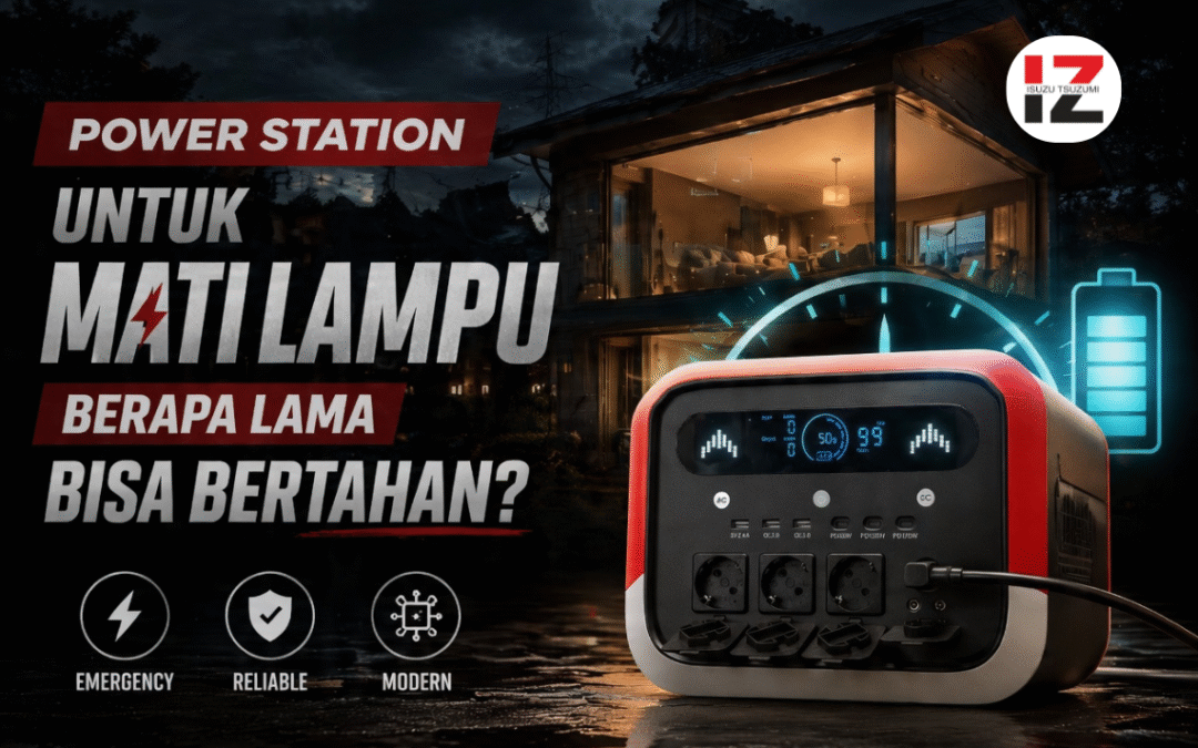 Power Station untuk Mati Lampu : Berapa Lama Bisa Bertahan?
