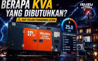 Berapa Kapasitas Genset yang Dibutuhkan Saat Terjadi Pemadaman Listrik?