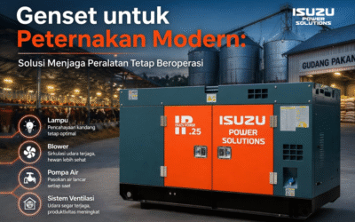 Genset Diesel untuk Peternakan : Cara Menentukan Kapasitas yang Tepat