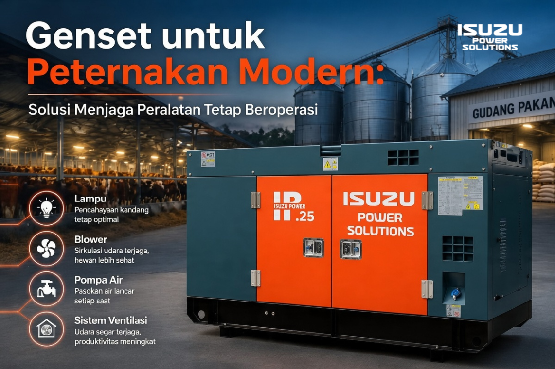 genset diesel untuk peternakan