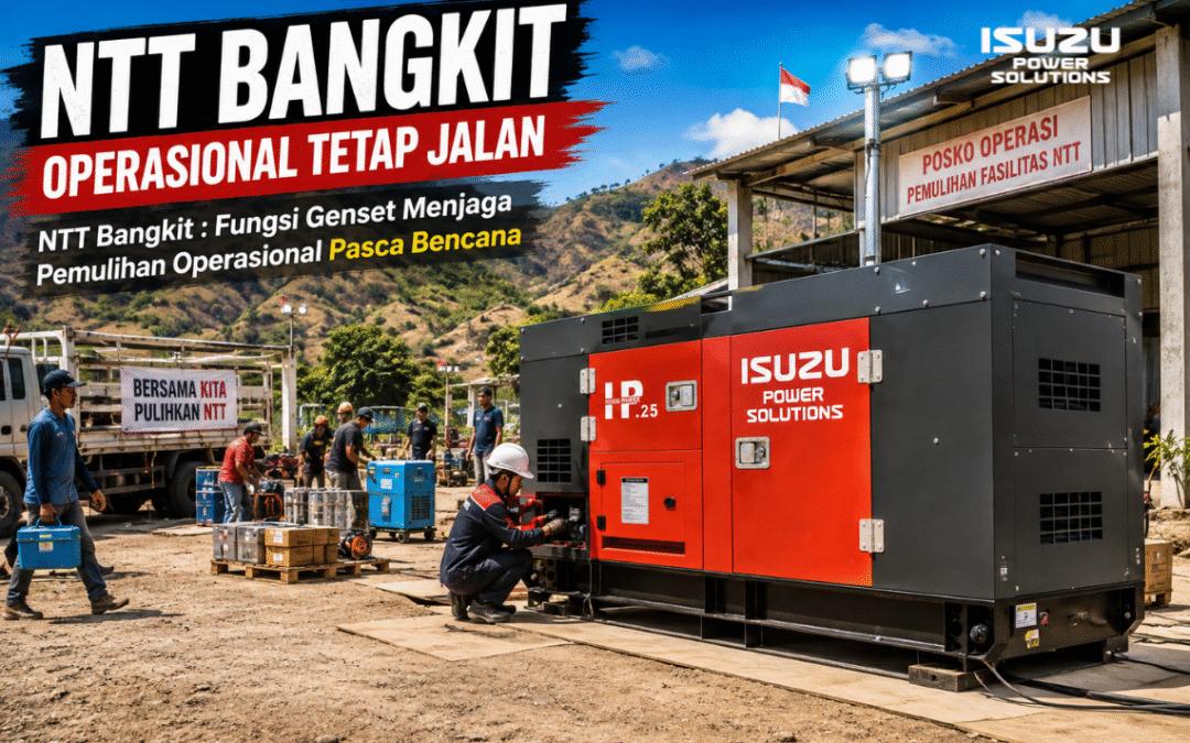 NTT Bangkit : Fungsi Genset dalam Menjaga Operasional Saat Listrik Tidak Stabil