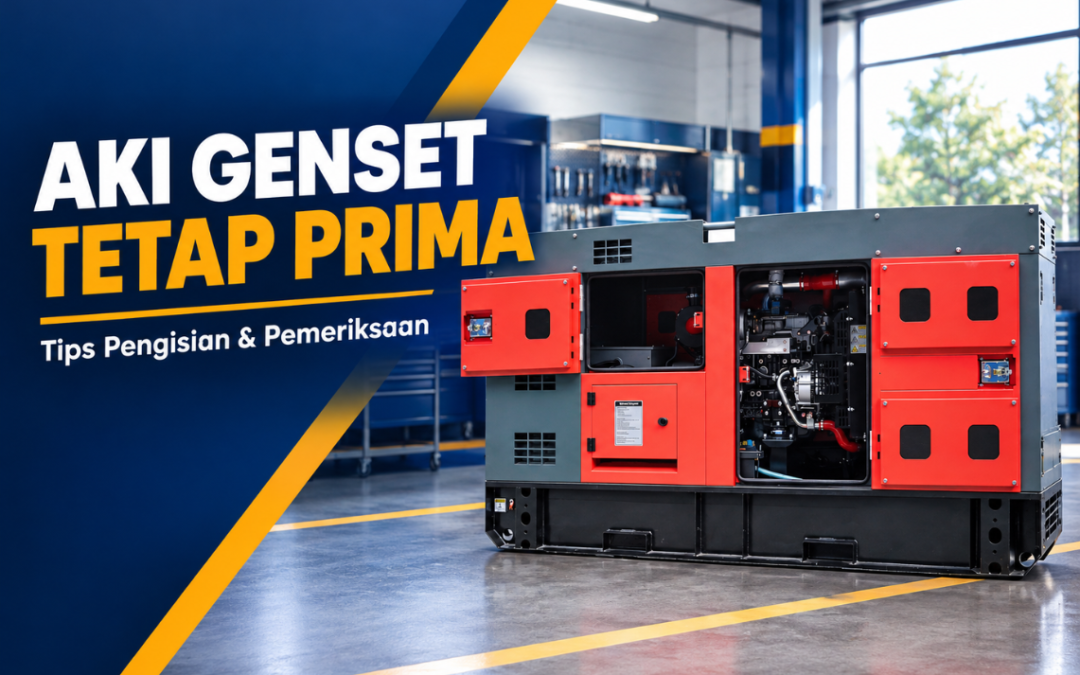 Cara Merawat Aki Genset agar Tidak Tekor : Tips Pengisian dan Pemeriksaan Kondisi Aki